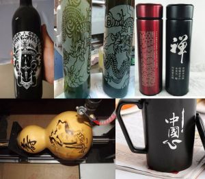 武汉青山区酒瓶葫芦工艺品激光雕刻机